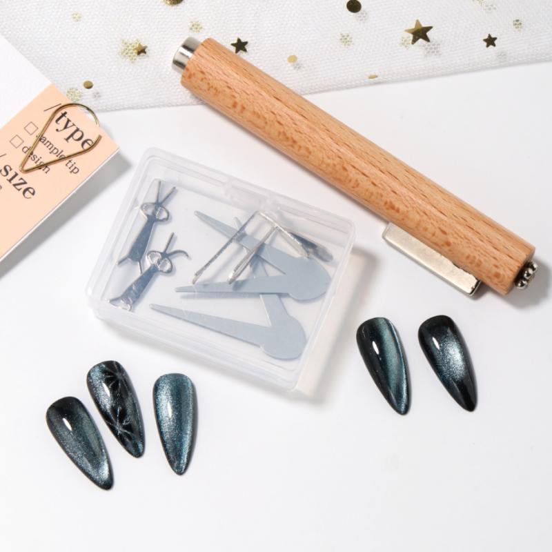 7Pcs Nail Art Magnetic Stick C - Contour Palette Stick ulasan dan harga