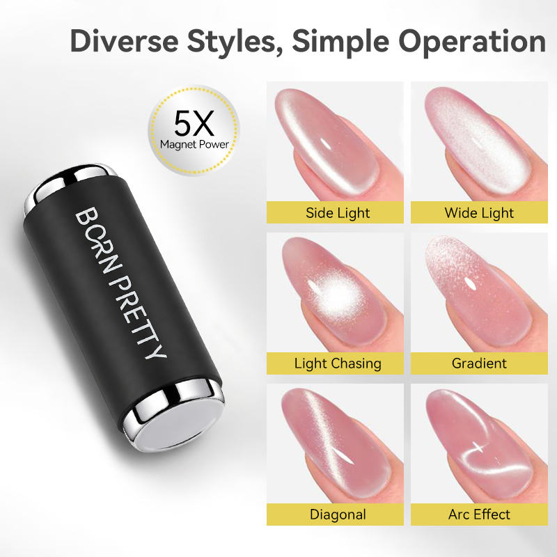 1/2Pcs Dual Head Nail Art Magn - Contour Palette Stick ulasan dan harga
