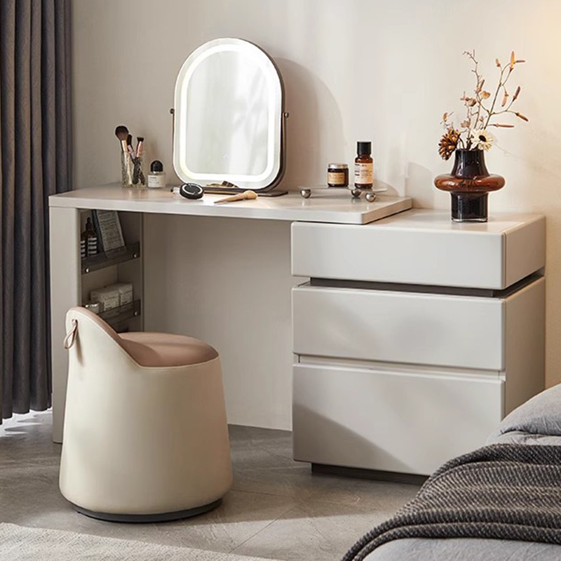 Storage Desk Vanity Table Mirr - Beauty Without Makeup ulasan dan harga