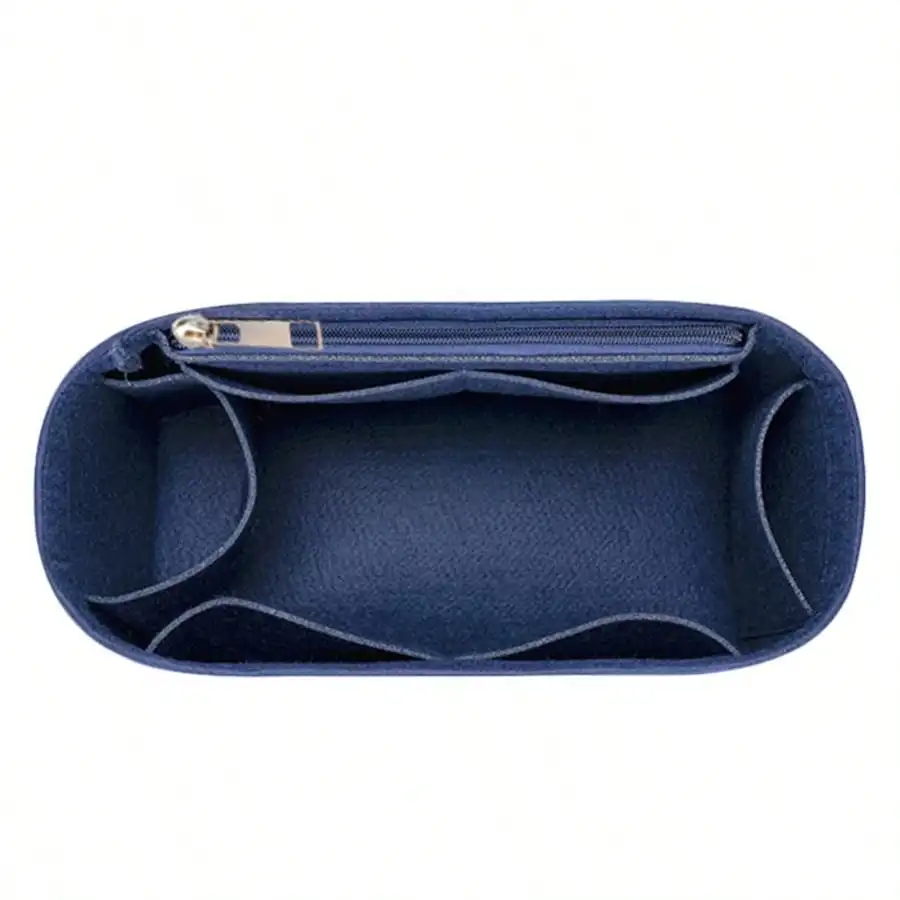 Bag Organizer Felt Purse Inser - Beauty Makeup Women ulasan dan harga